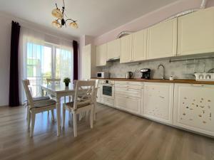 Kuchyň nebo kuchyňský kout v ubytování APARTMENT AZIMUTH