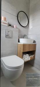 Koupelna v ubytování Apartmani Katarina