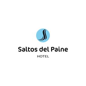 a drawing of a penguin on a white background at Hotel Saltos del Paine in Puerto Natales