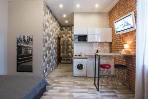 Kuchyň nebo kuchyňský kout v ubytování Lux apartment in the Center - Darvina street 17