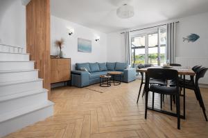 Χώρος καθιστικού στο ApartDomek41 Morska Przystań - Prestiż dla wymagających