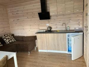 Kuchyňa alebo kuchynka v ubytovaní Apartamenty i Pokoje Na Letniej