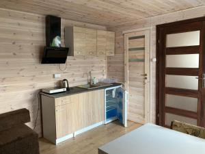 Kuchyňa alebo kuchynka v ubytovaní Apartamenty i Pokoje Na Letniej
