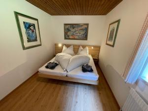 Cama o camas de una habitación en Bärenwirt