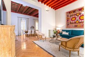 Et opholdsområde på Genteel Home Palacio Abades