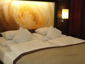 Posteľ alebo postele v izbe v ubytovaní Sun Shine Senior Suite Full View