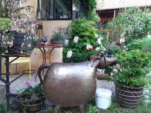 Zahrada ubytování Gîte - L'atelier au 19