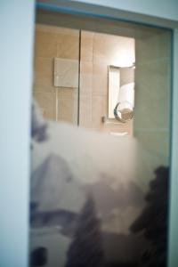 Koupelna v ubytování Basic Hotel Innsbruck