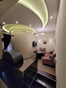 Area soggiorno di Hotel Roma & Tours