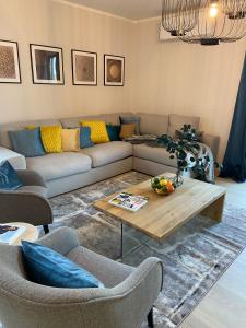 Posezení v ubytování Villa Castanea