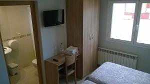 Postel nebo postele na pokoji v ubytování Borja