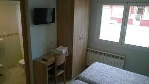 Postel nebo postele na pokoji v ubytování Borja