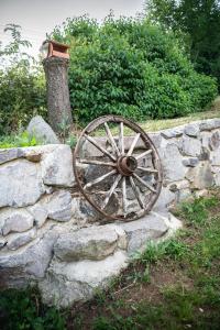 A garden outside Domčok na Slnečnom Kopci