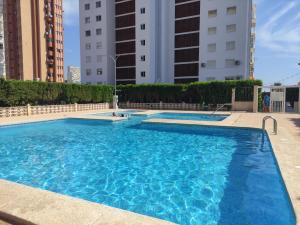 Basen w obiekcie Apartamento Veracruz - Primera Linea de Playa lub w pobliżu