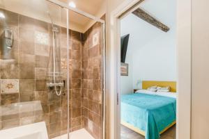 Koupelna v ubytování Agriturismo Le Fonti + 37 fotografií