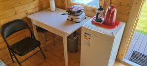 Kuchyň nebo kuchyňský kout v ubytování Laasi-Jaani Holiday Homes