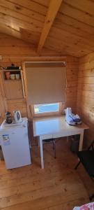 Kuchyň nebo kuchyňský kout v ubytování Laasi-Jaani Holiday Homes