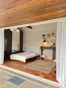 Postel nebo postele na pokoji v ubytování Villa Tourelle