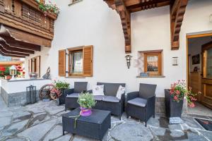 Posezení v ubytování Sonnenparadies Apartement 4