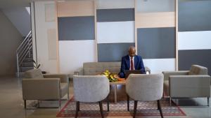 Posezení v ubytování HOTEL ASTRAL