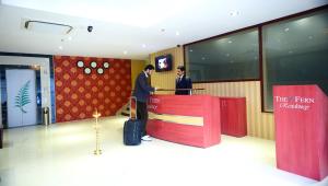 Ο χώρος του λόμπι ή της ρεσεψιόν στο Fern Residency Jodhpur