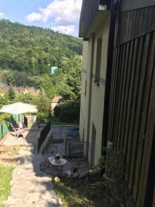 Widok na góry z tego apartamentu