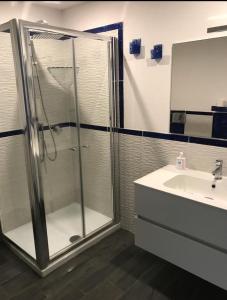 Ванная комната в Appartamento indipendente