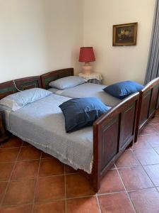 Cama ou camas em um quarto em Agriturismo DA.MATRA’