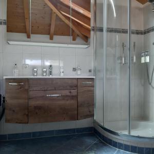 Baðherbergi á Appartement Au