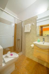 Koupelna v ubytování Corfu Dream Fani