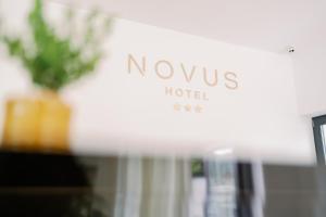 Certifikát, hodnocení, plakát nebo jiný dokument vystavený v ubytování NOVUS Hotel