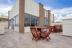 Hotel Ribera Sinu的阳台或露台
