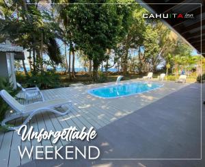 Bazén v ubytování Cahuita Inn nebo v jeho okolí