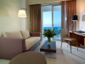 Posezení v ubytování El Greco Hotel