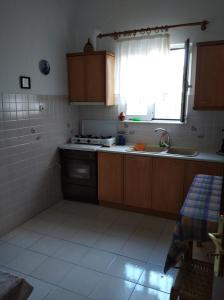 Kuchyň nebo kuchyňský kout v ubytování Hotel Ion