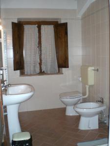 A bathroom at Agriturismo Podere Cappella