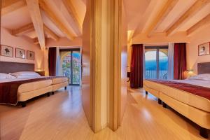 Postel nebo postele na pokoji v ubytování Hotel Europa