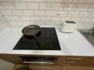 Dapur atau dapur kecil di Serenity Likani Villa Hotel