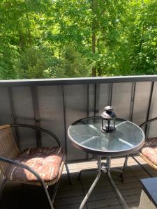 Balkón alebo terasa v ubytovaní SEN na CICHEJ - Apartamenty w PARKU