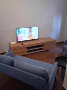TV a/nebo společenská místnost v ubytování Le Zagare b&b