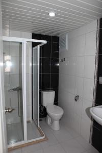 Koupelna v ubytování SARAY APART OTEL