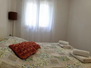 Postel nebo postele na pokoji v ubytování Seaside apartments