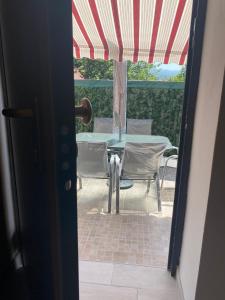 Balkón nebo terasa v ubytování B&b Paradiso Settecannelle