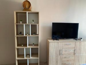 TV a/nebo společenská místnost v ubytování Bon Voyage Kawalerka