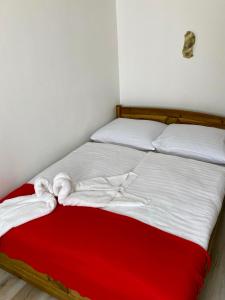 Postel nebo postele na pokoji v ubytování Penzion Vanessa