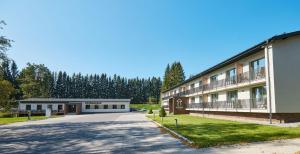 Budova, v ktorej sa apartmánový hotel nachádza