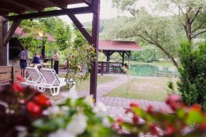 Zahrada ubytování Villa Una Dvoslap