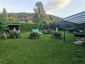Zahrada ubytování Apartmán Ústie