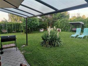 Zahrada ubytování Apartmán Ústie