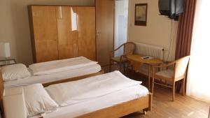Posteľ alebo postele v izbe v ubytovaní Landhaus Waldfrieden + 34 fotografií
